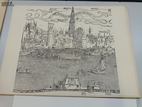 Lot 314 - pentekeningen. 5 stuks - afbeelding 5 van  7