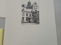 Lot 314 - pentekeningen. 5 stuks - afbeelding 7 van  7