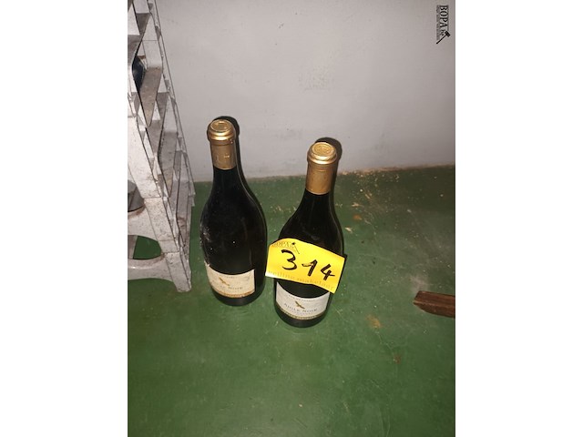 Lot 314 - wijn aigle noir chardonnay. 2 stuks - afbeelding 3 van  3