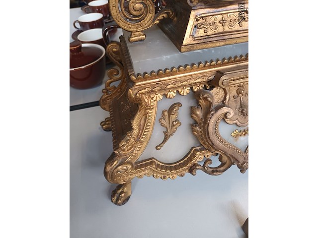 Lot 315 - antieke klok - afbeelding 3 van  5