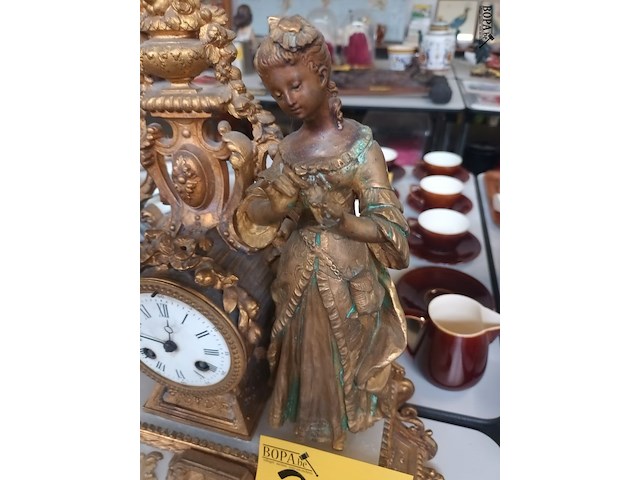 Lot 315 - antieke klok - afbeelding 4 van  5