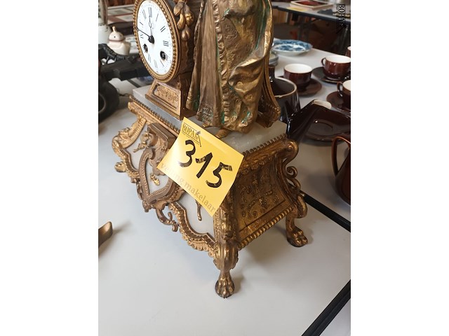 Lot 315 - antieke klok - afbeelding 5 van  5