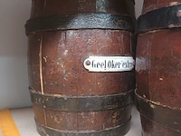 Lot 315 - antieke tonnen. 3 stuks - afbeelding 2 van  4