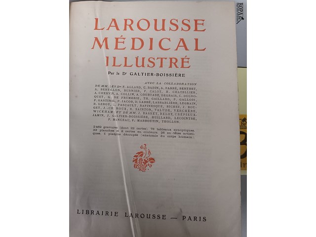 Lot 315 - boek larousse médical illustré - afbeelding 3 van  4