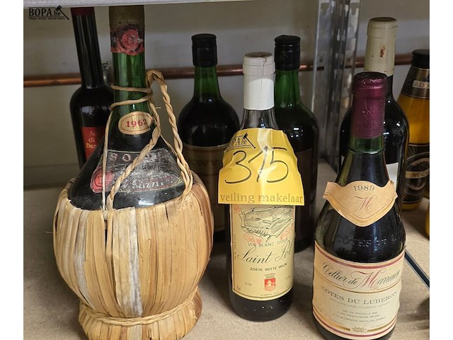 Lot 315 - rode wijnen, 7 flessen - afbeelding 1 van  7