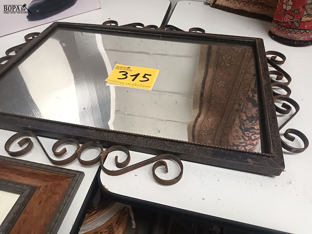 Lot 315 - spiegel - afbeelding 4 van  4
