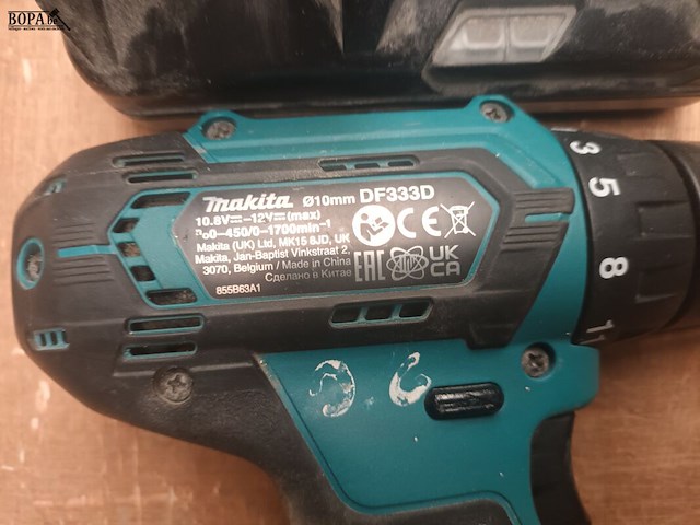 Lot 316 - accu schroefmachine makita - afbeelding 2 van  3