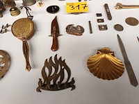 Lot 317 - koperwerk. 75 stuks - afbeelding 4 van  9