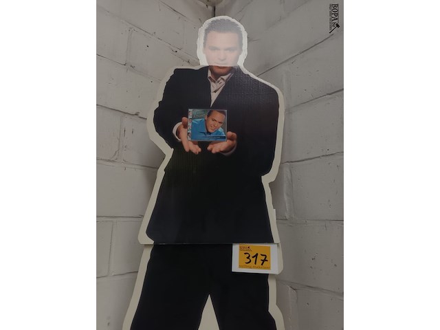 Lot 317 - reclamebord frans bauer - afbeelding 3 van  3