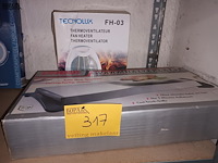 Lot 317 - thermoventilator en warmhoudplaat - afbeelding 1 van  3