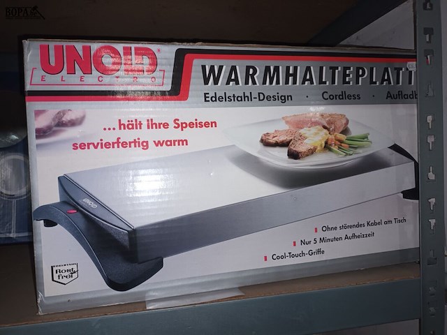 Lot 317 - thermoventilator en warmhoudplaat - afbeelding 3 van  3