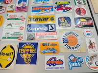 Lot 318 - reclame stickers. 80 stuks - afbeelding 3 van  7