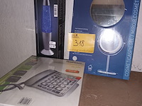 Lot 318 - telefoon, spiegel en lamp - afbeelding 1 van  3