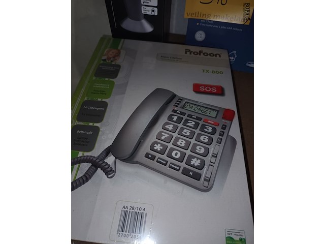 Lot 318 - telefoon, spiegel en lamp - afbeelding 3 van  3