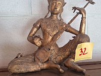 Lot 32 - beeld boeddha - afbeelding 1 van  3
