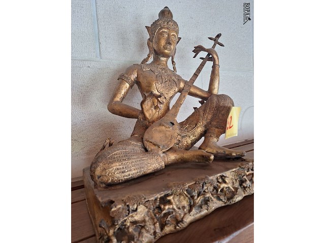 Lot 32 - beeld boeddha - afbeelding 2 van  3