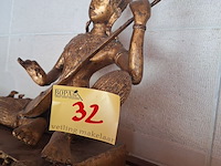 Lot 32 - beeld boeddha - afbeelding 3 van  3