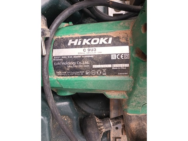 Lot 32 - cirkelzaagmachine hikoki - afbeelding 3 van  4