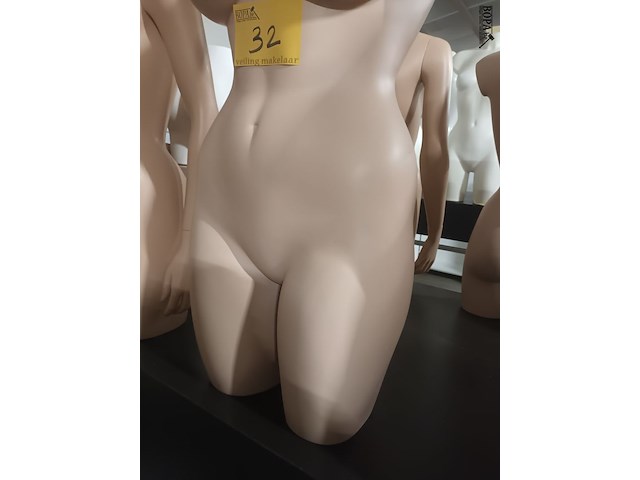 Lot 32 - huidskleur torso vrouw - afbeelding 3 van  3