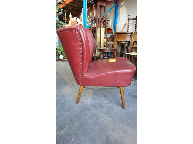 Lot 32 - vintage cocktailzetel expo 58 bordeaux - afbeelding 3 van  4