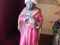 Lot 32 - vintage miniatuur kerststalfiguren. 12 stuks - afbeelding 6 van  6