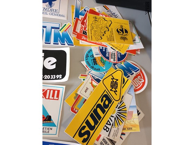 Lot 32 - vintage stickers. 150 stuks - afbeelding 2 van  6