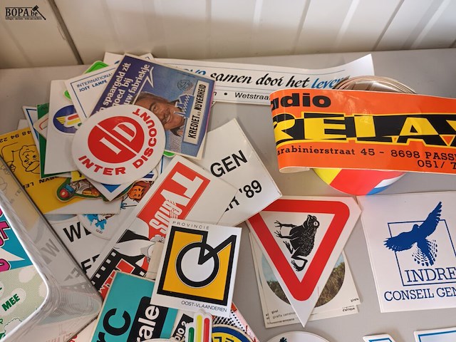 Lot 32 - vintage stickers. 150 stuks - afbeelding 6 van  6