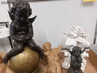 Lot 322 - diverse engelen decoratie beeldjes, ong 12 stuks - afbeelding 3 van  3