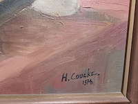 Lot 322 - schilderij stilleven - afbeelding 3 van  3