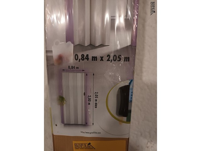 Lot 324 - accordeondeur grosfillex - afbeelding 4 van  4