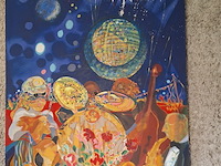 Lot 324 - schilderij op doek - afbeelding 1 van  1