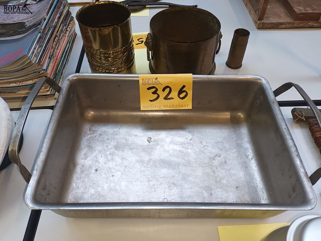 Lot 326 - braadschaal militair - afbeelding 1 van  3