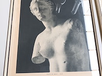 Lot 327 - kaders met romeinse beelden. 2 stuks - afbeelding 2 van  3