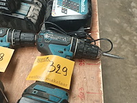 Lot 329 - accu klopboormachine makita - afbeelding 1 van  3