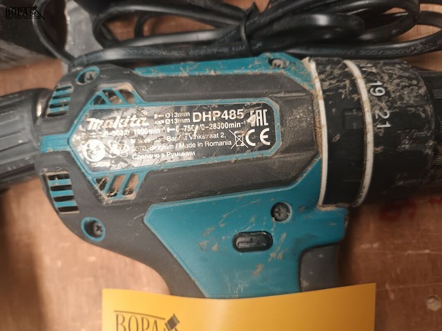 Lot 329 - accu klopboormachine makita - afbeelding 2 van  3