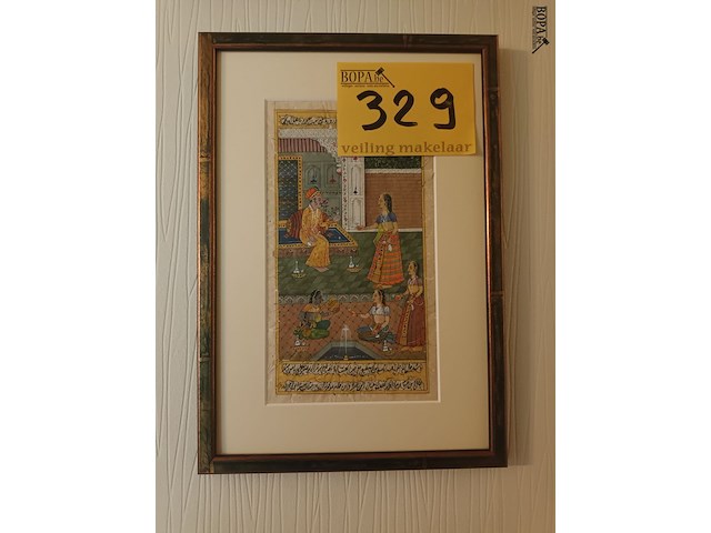 Lot 329 - kader india - afbeelding 1 van  3