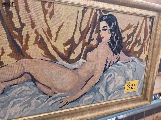 Lot 329 - kader liggend naakt - afbeelding 2 van  3