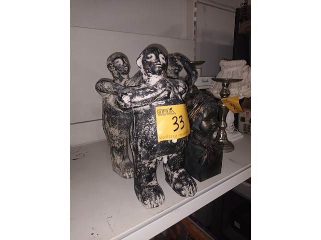 Lot 33 - beelden. 4 stuks - afbeelding 2 van  4