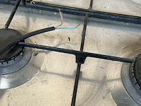 Lot 33 - inbouw gaskookplaat 4 branders op aardgas - afbeelding 2 van  2