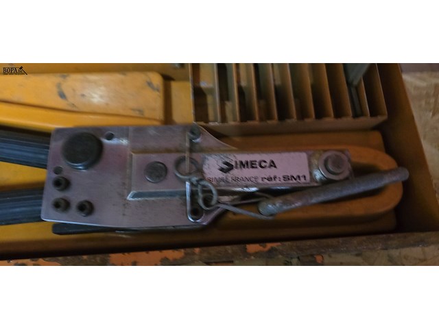 Lot 33 - kabelklemtang simeca in koffer - afbeelding 3 van  3