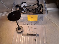 Lot 33 - oplaadbare tafellamp zwart - 9 stuks - afbeelding 2 van  2