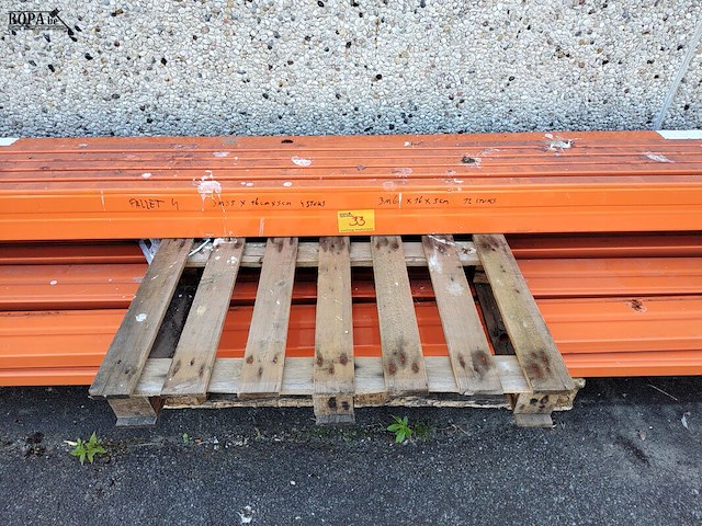 Lot 33 - palletliggers - 16 stuks - afbeelding 2 van  4
