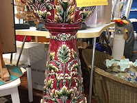 Lot 33 - plantenstandaard majolica - afbeelding 3 van  4
