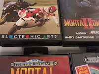 Lot 33 - sega games. 6 stuks - afbeelding 2 van  3