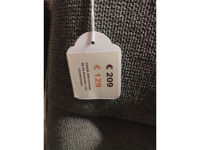 Lot 33 - stoel amsterdam. 2 stuks - afbeelding 3 van  4