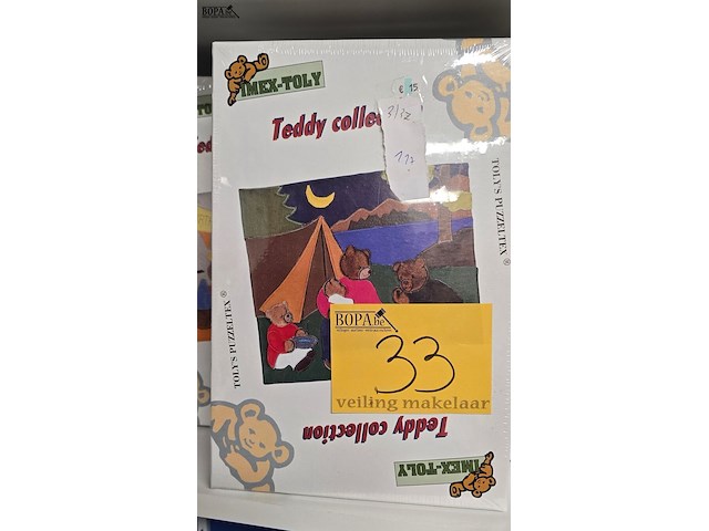 Lot 33 - teddy collection puzzels nieuw 7 dozen - afbeelding 3 van  5