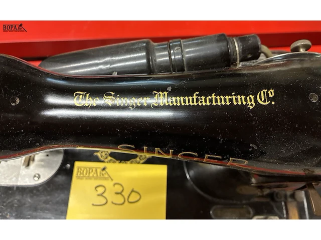Lot 330 - retro naaimachine singer + transfo - afbeelding 3 van  3