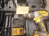 Lot 331 - accu klopboormachine dewalt - afbeelding 1 van  4