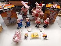 Lot 331 - duracell reclame bunny’s. 9 stuks - afbeelding 1 van  6