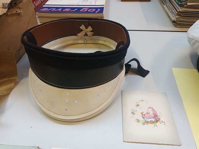 Lot 331 - items belgische marine. 8 stuks - afbeelding 3 van  8